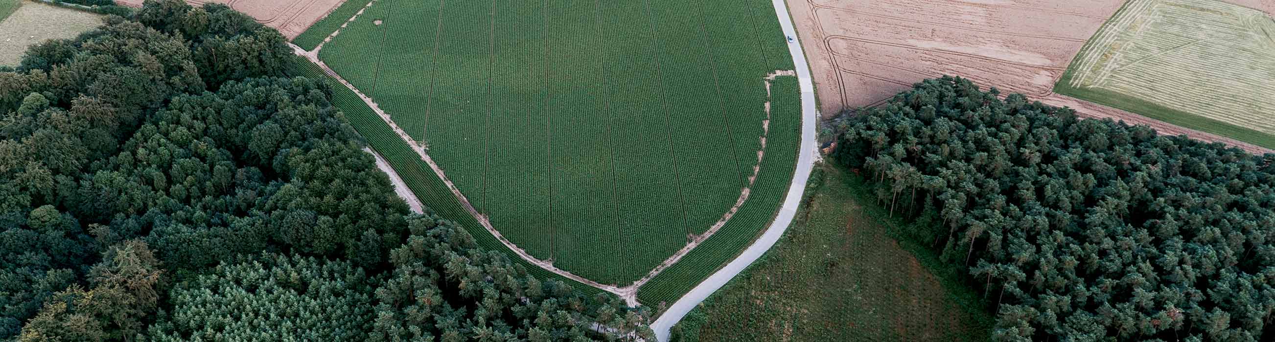 bandeau image terre agricole aerien